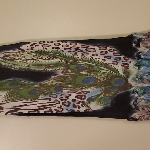 adore Peacock Dress Size Small - Picture 2 of 7